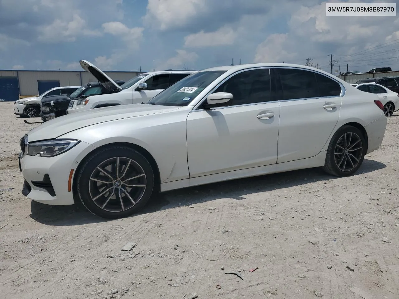 2021 BMW 330Xi VIN: 3MW5R7J08M8B87970 Lot: 58925504