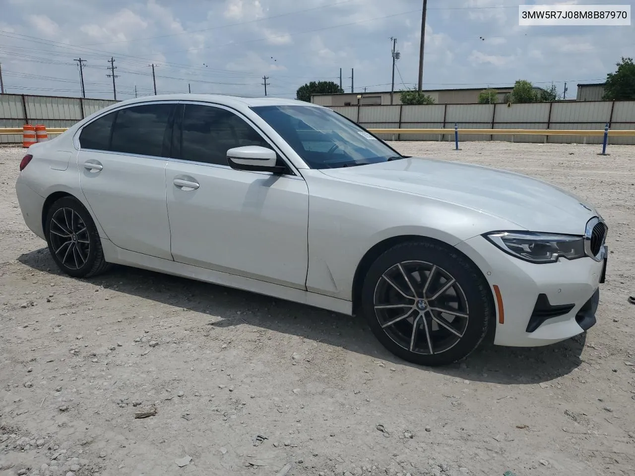 2021 BMW 330Xi VIN: 3MW5R7J08M8B87970 Lot: 58925504