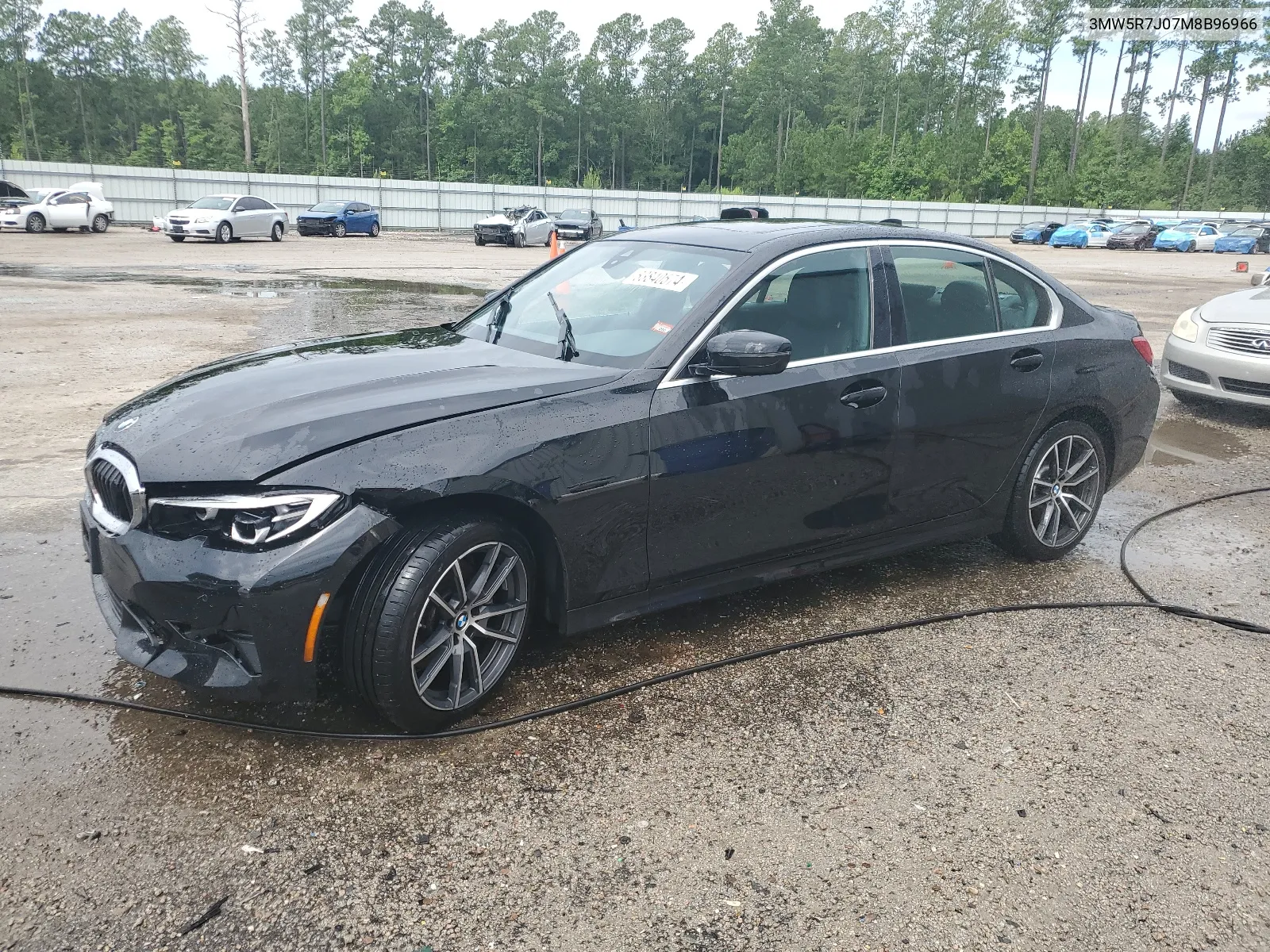 2021 BMW 330Xi VIN: 3MW5R7J07M8B96966 Lot: 63840574