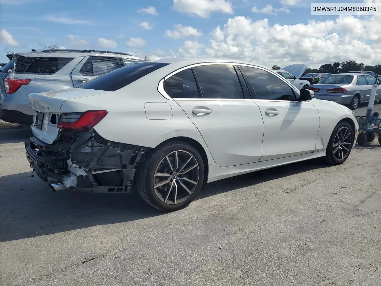 2021 BMW 330I VIN: 3MW5R1J04M8B68345 Lot: 64124664