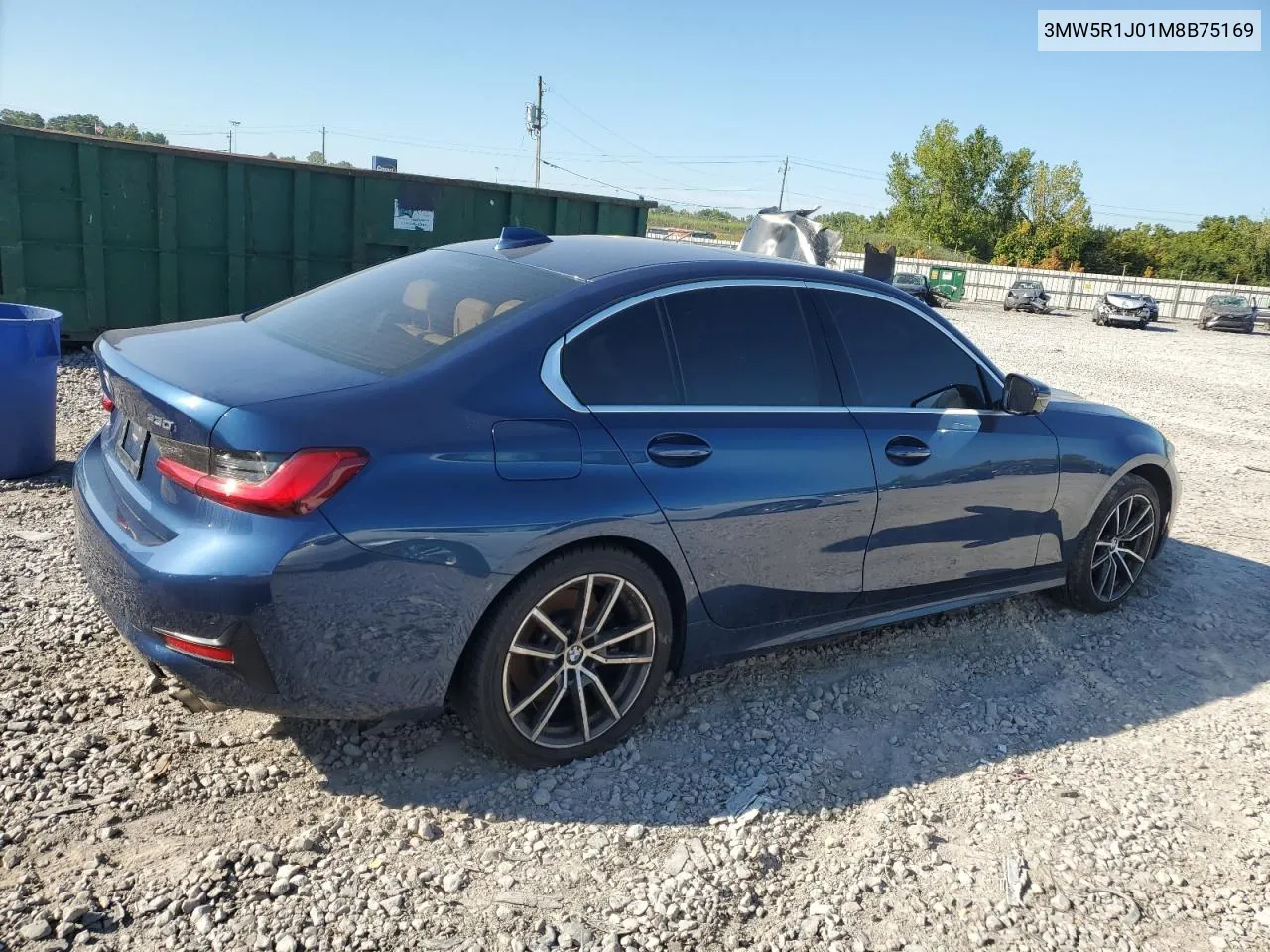 3MW5R1J01M8B75169 2021 BMW 330I