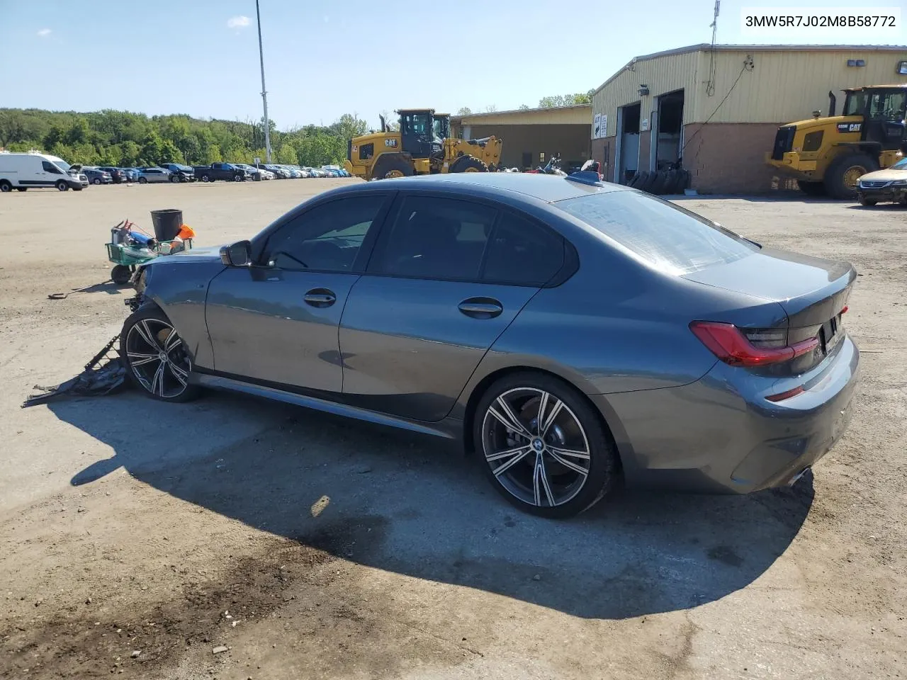 2021 BMW 330Xi VIN: 3MW5R7J02M8B58772 Lot: 69073444