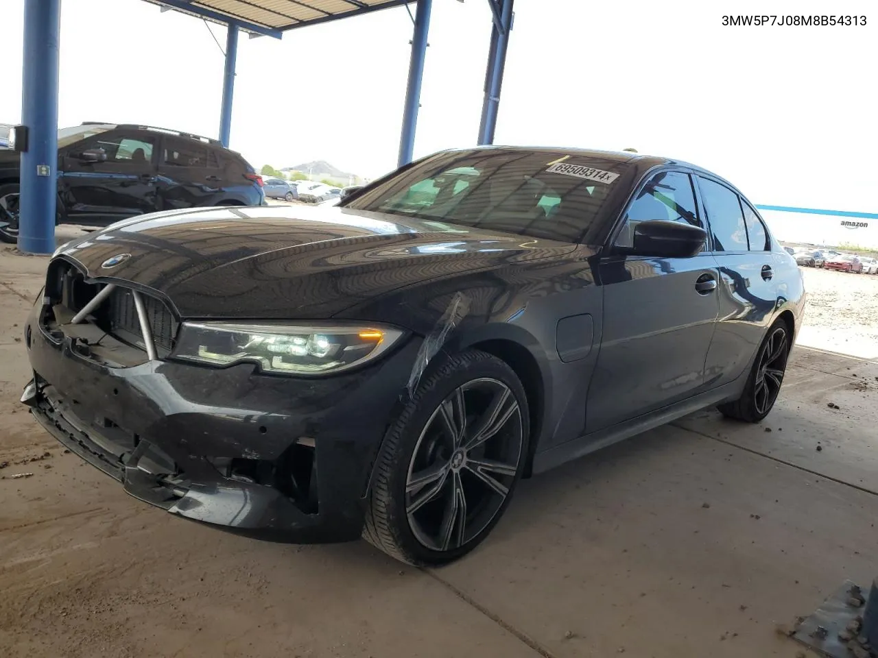 2021 BMW 330E VIN: 3MW5P7J08M8B54313 Lot: 69509314