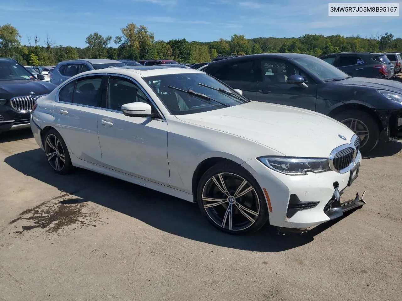 3MW5R7J05M8B95167 2021 BMW 330Xi