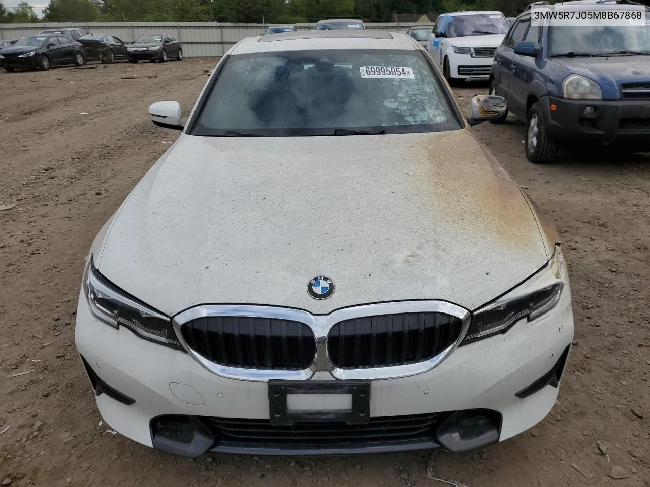 2021 BMW 330Xi VIN: 3MW5R7J05M8B67868 Lot: 69995054