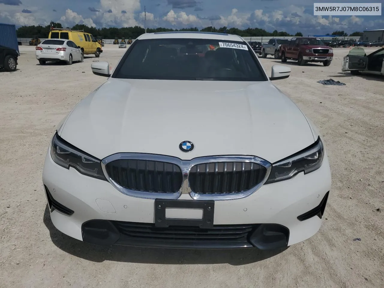 2021 BMW 330Xi VIN: 3MW5R7J07M8C06315 Lot: 70654324