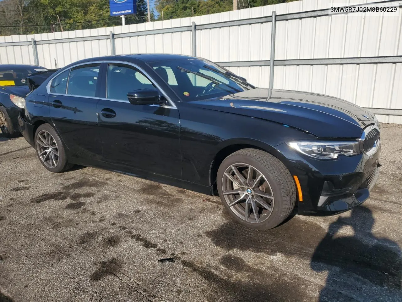 2021 BMW 330Xi VIN: 3MW5R7J02M8B60229 Lot: 70923044