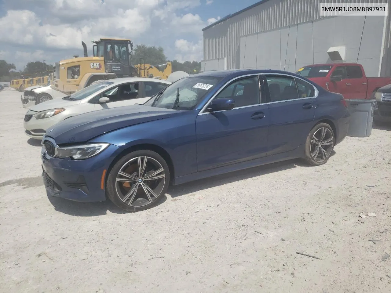 3MW5R1J08M8B97931 2021 BMW 330I