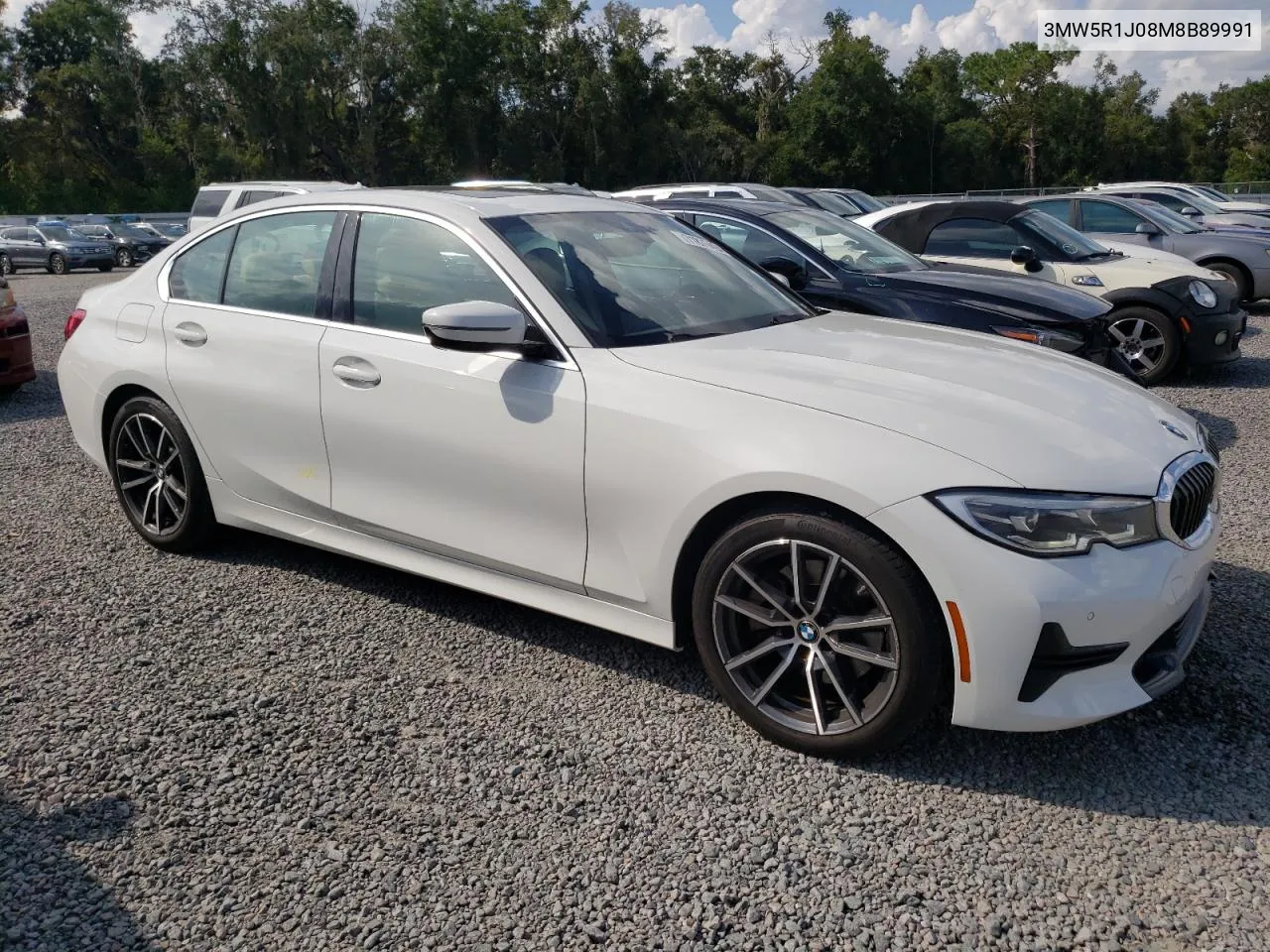 2021 BMW 330I VIN: 3MW5R1J08M8B89991 Lot: 71876494