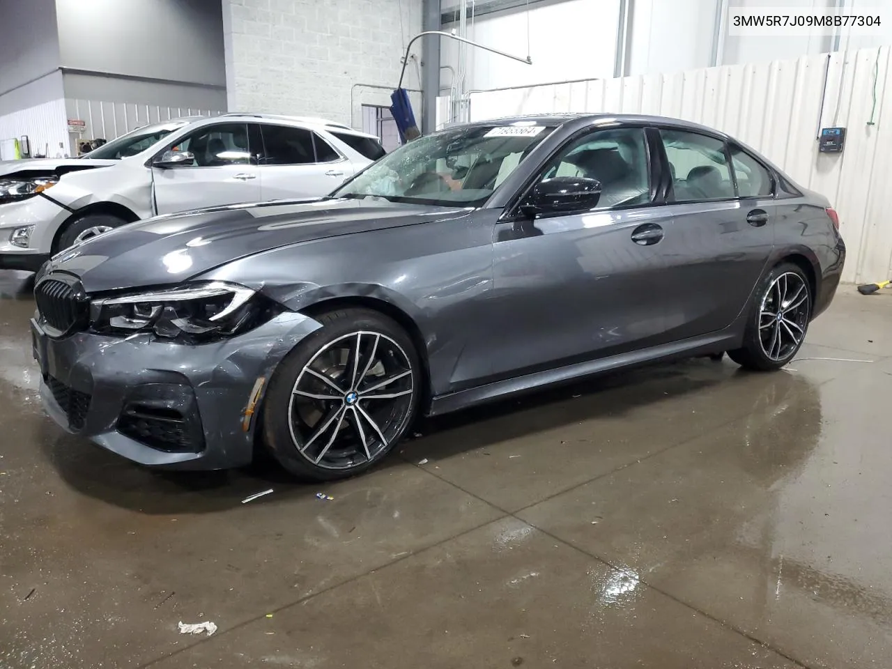 2021 BMW 330Xi VIN: 3MW5R7J09M8B77304 Lot: 71955564