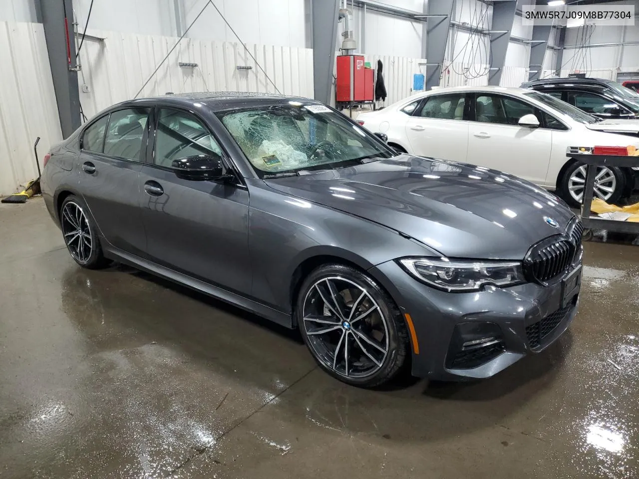 2021 BMW 330Xi VIN: 3MW5R7J09M8B77304 Lot: 71955564