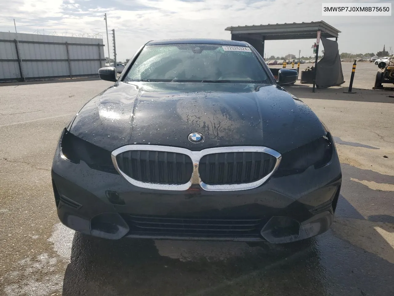 3MW5P7J0XM8B75650 2021 BMW 330E