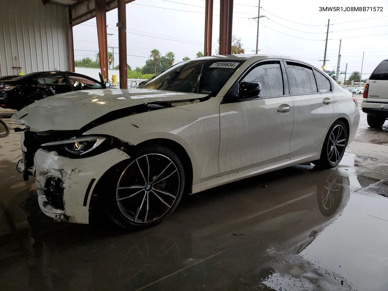 2021 BMW 330I VIN: 3MW5R1J08M8B71572 Lot: 73209834