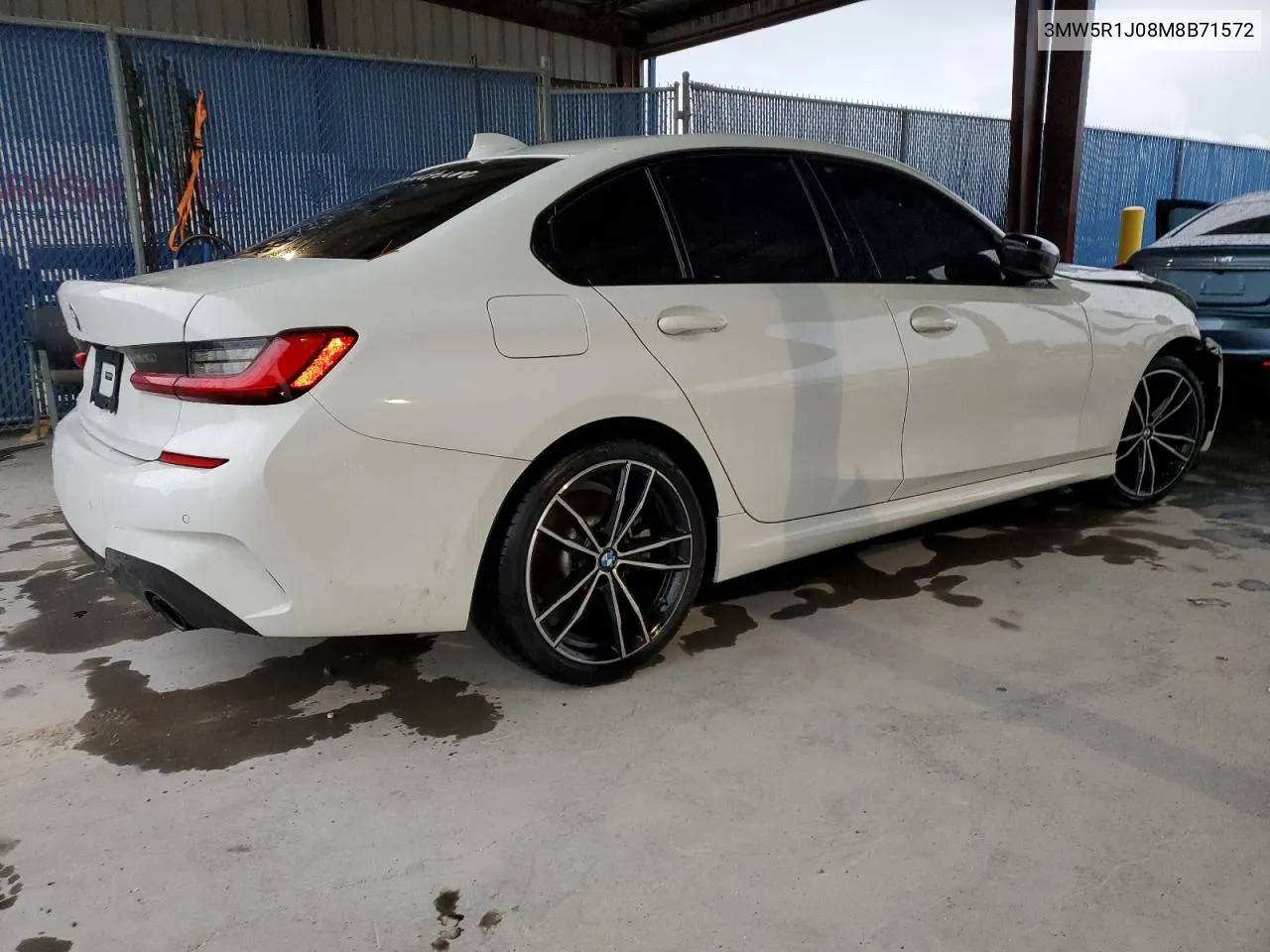 3MW5R1J08M8B71572 2021 BMW 330I