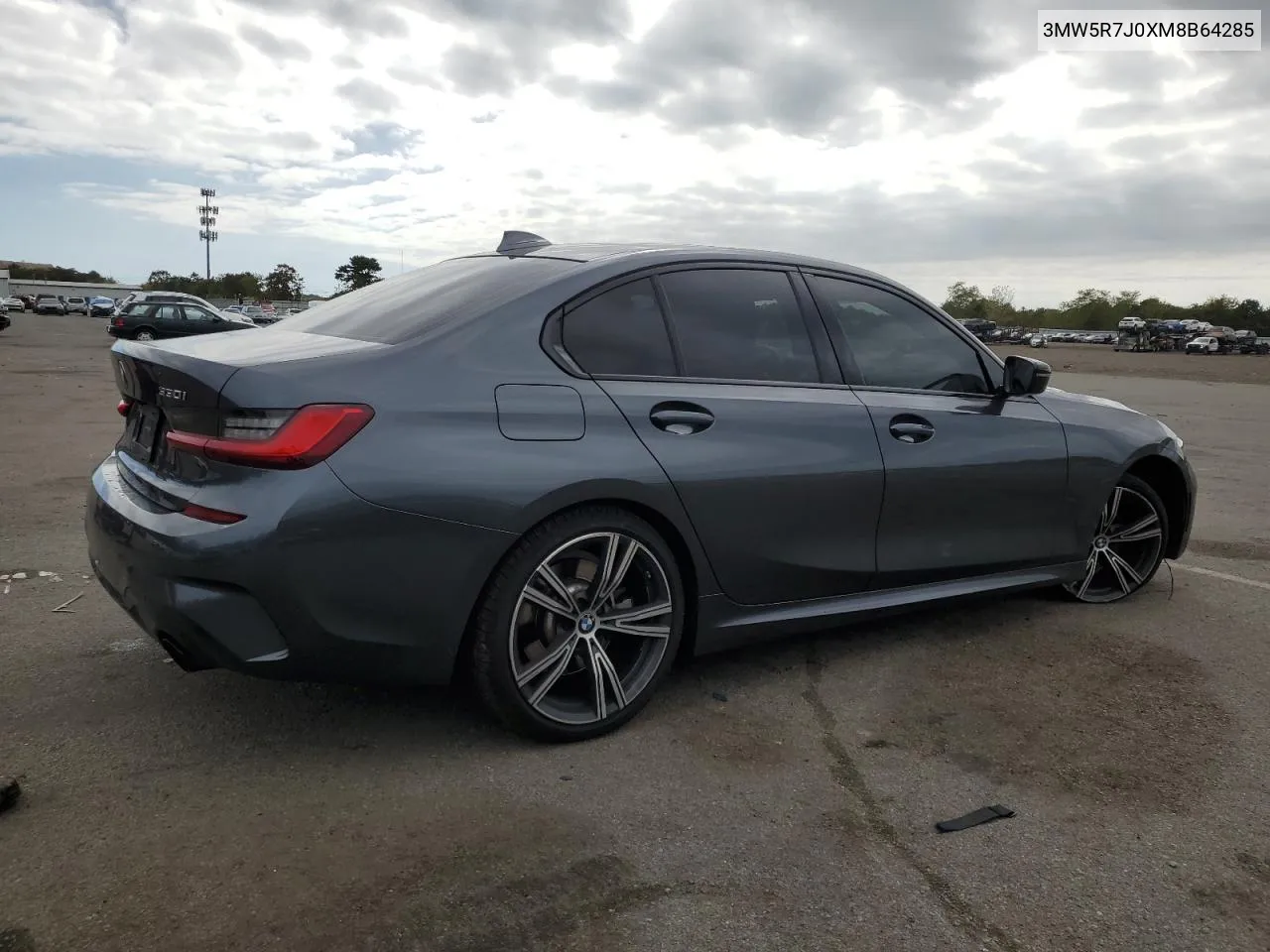 2021 BMW 330Xi VIN: 3MW5R7J0XM8B64285 Lot: 73785534