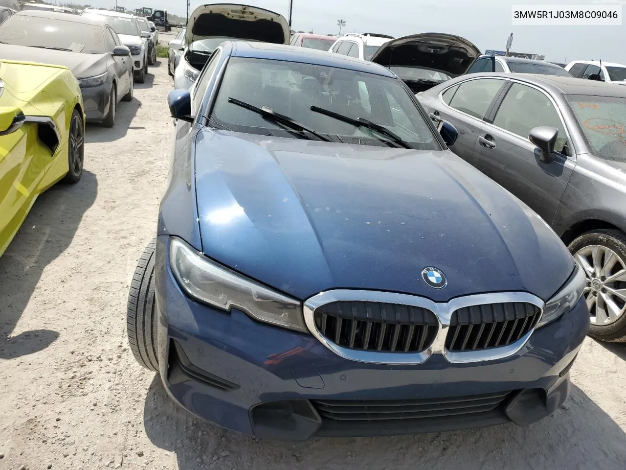 2021 BMW 330I VIN: 3MW5R1J03M8C09046 Lot: 74576274