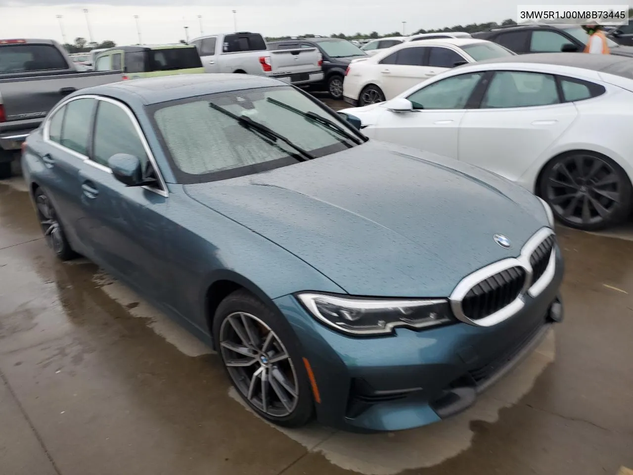 2021 BMW 330I VIN: 3MW5R1J00M8B73445 Lot: 74726894