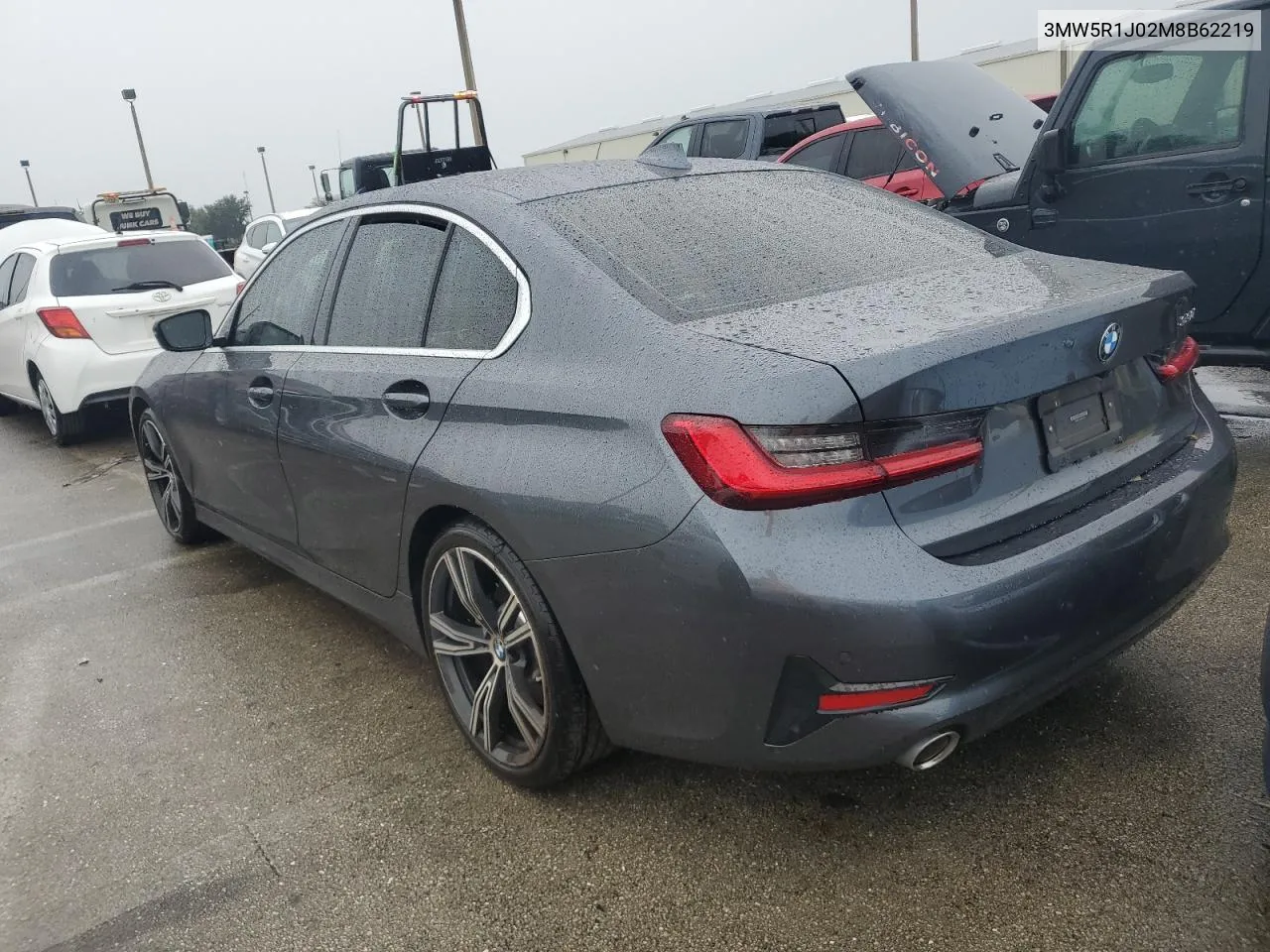 2021 BMW 330I VIN: 3MW5R1J02M8B62219 Lot: 75943334