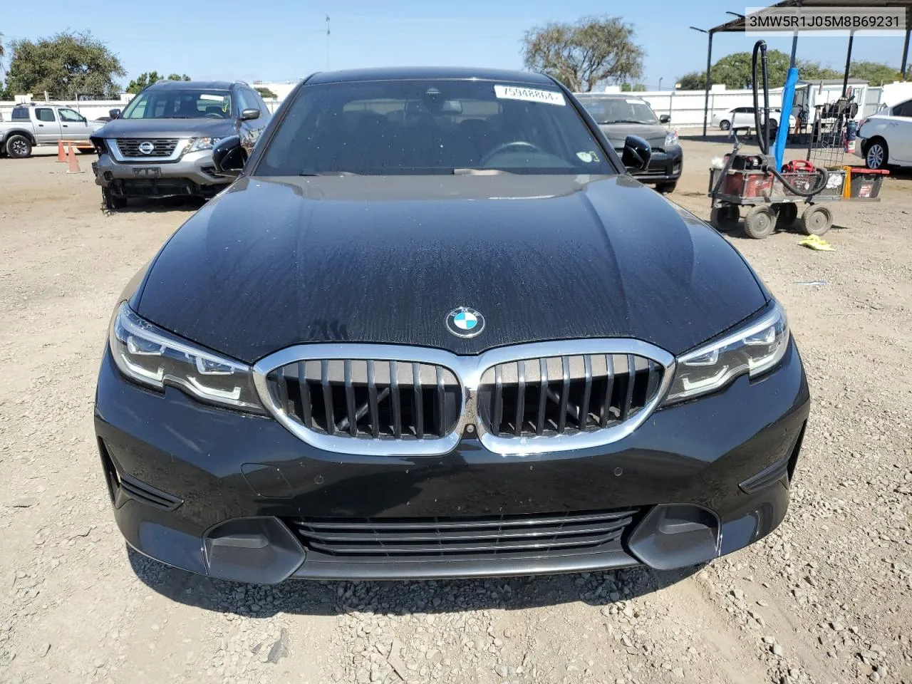 2021 BMW 330I VIN: 3MW5R1J05M8B69231 Lot: 75948864