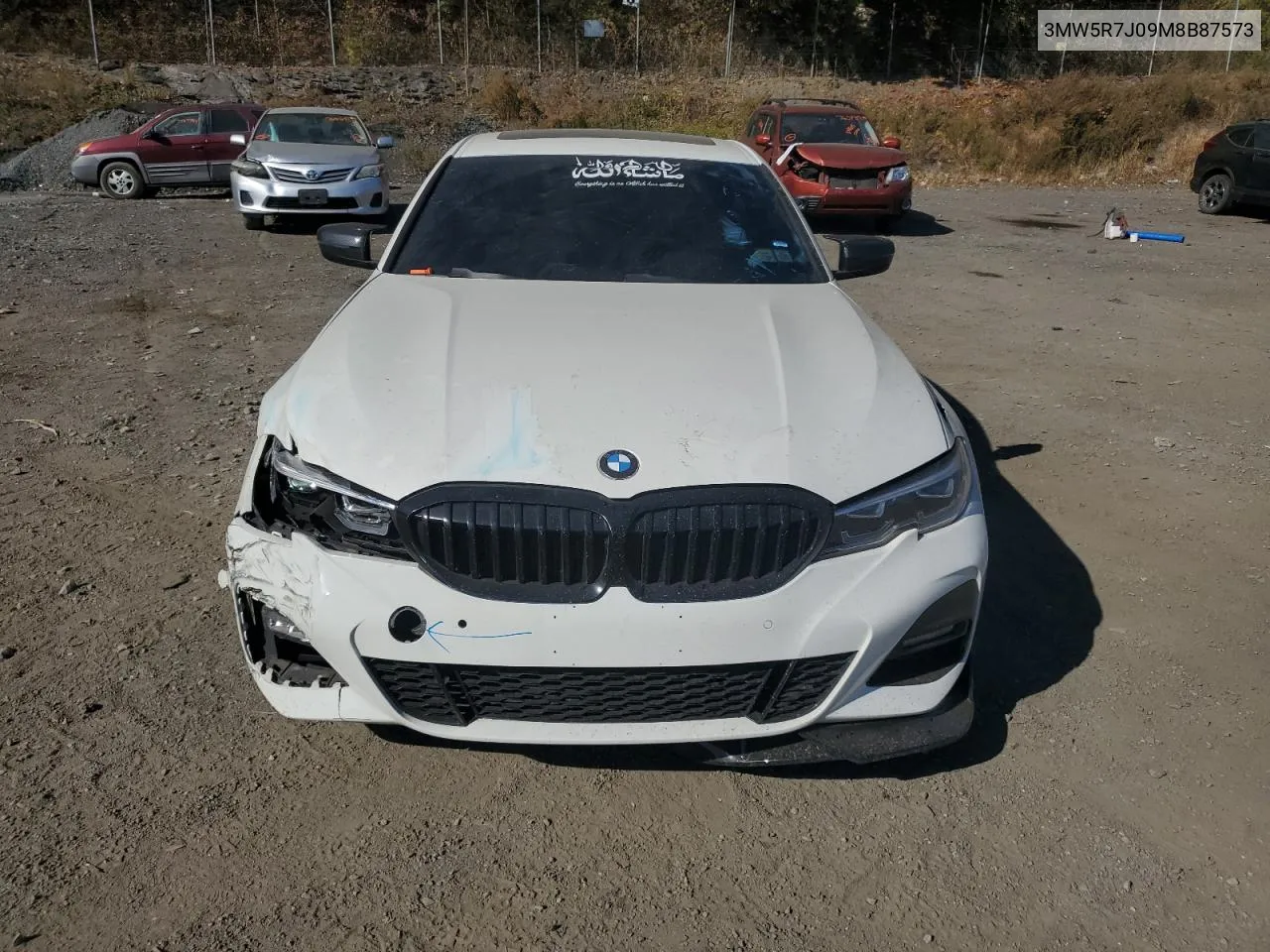 2021 BMW 330Xi VIN: 3MW5R7J09M8B87573 Lot: 76738584