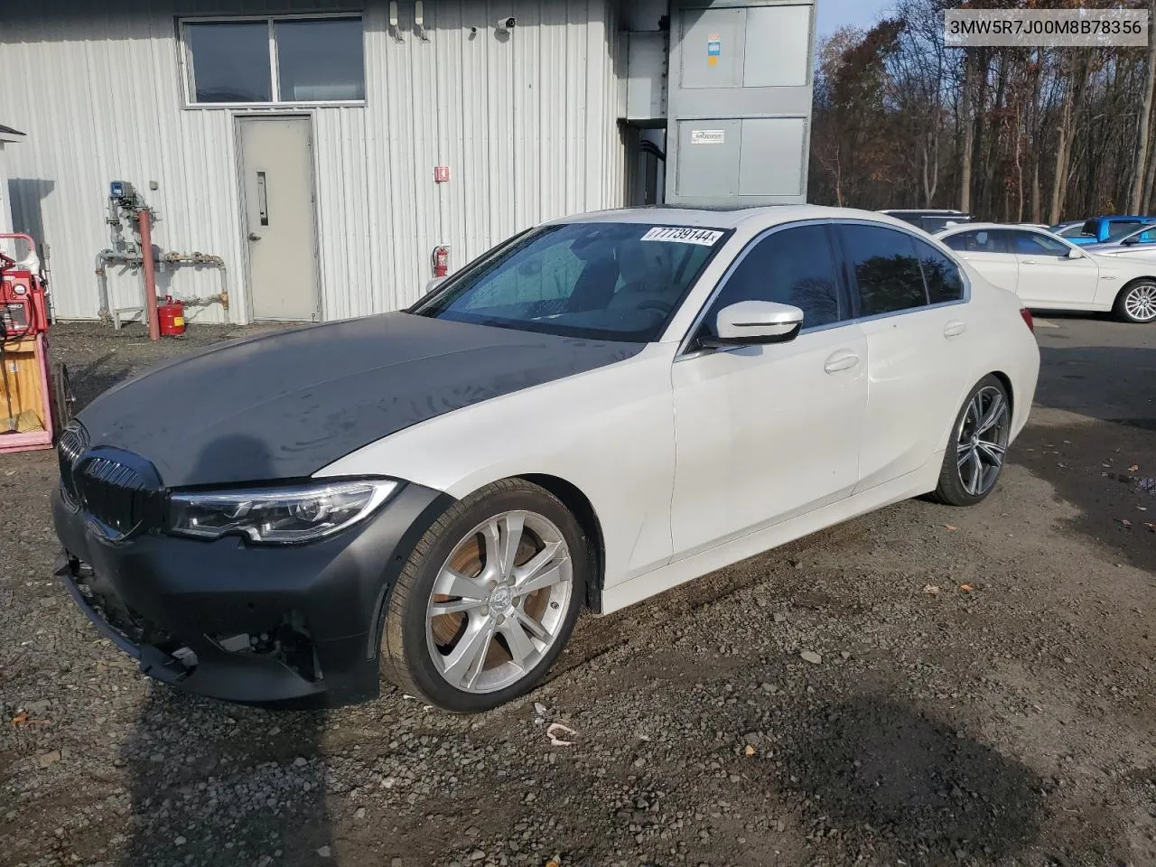 2021 BMW 330Xi VIN: 3MW5R7J00M8B78356 Lot: 77739144