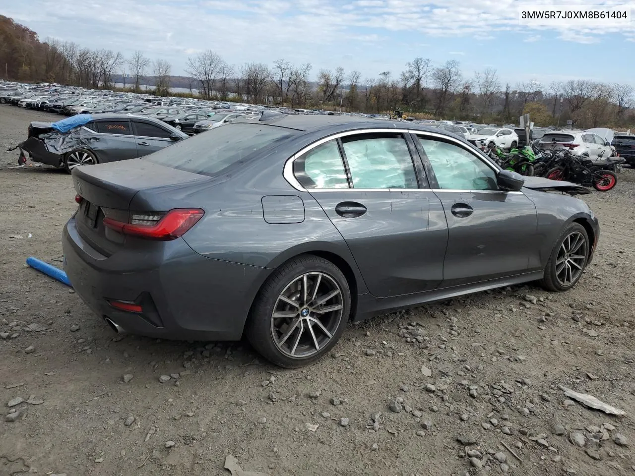 2021 BMW 330Xi VIN: 3MW5R7J0XM8B61404 Lot: 78842754