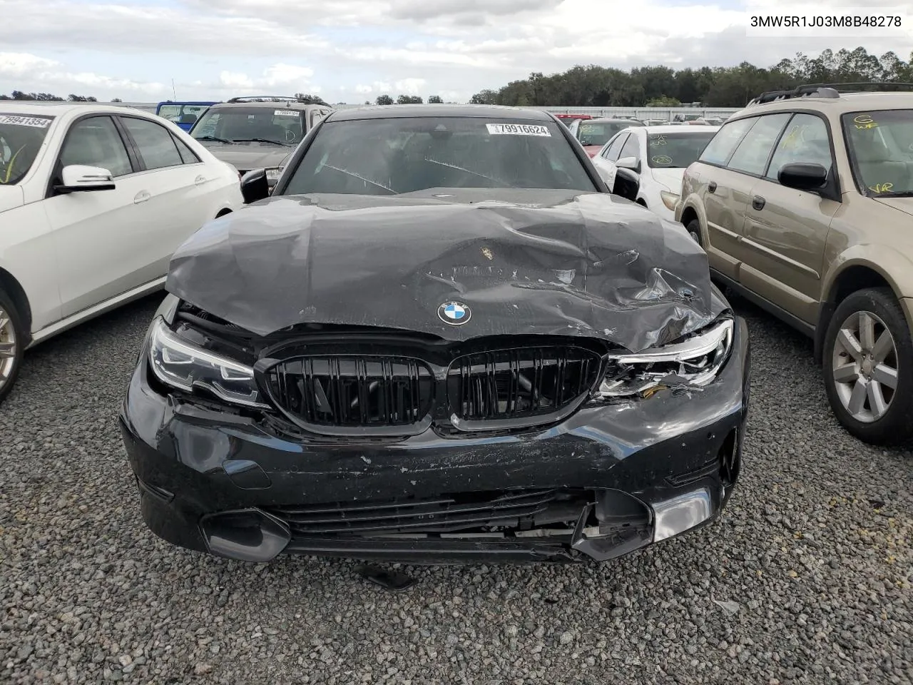 2021 BMW 330I VIN: 3MW5R1J03M8B48278 Lot: 79916624