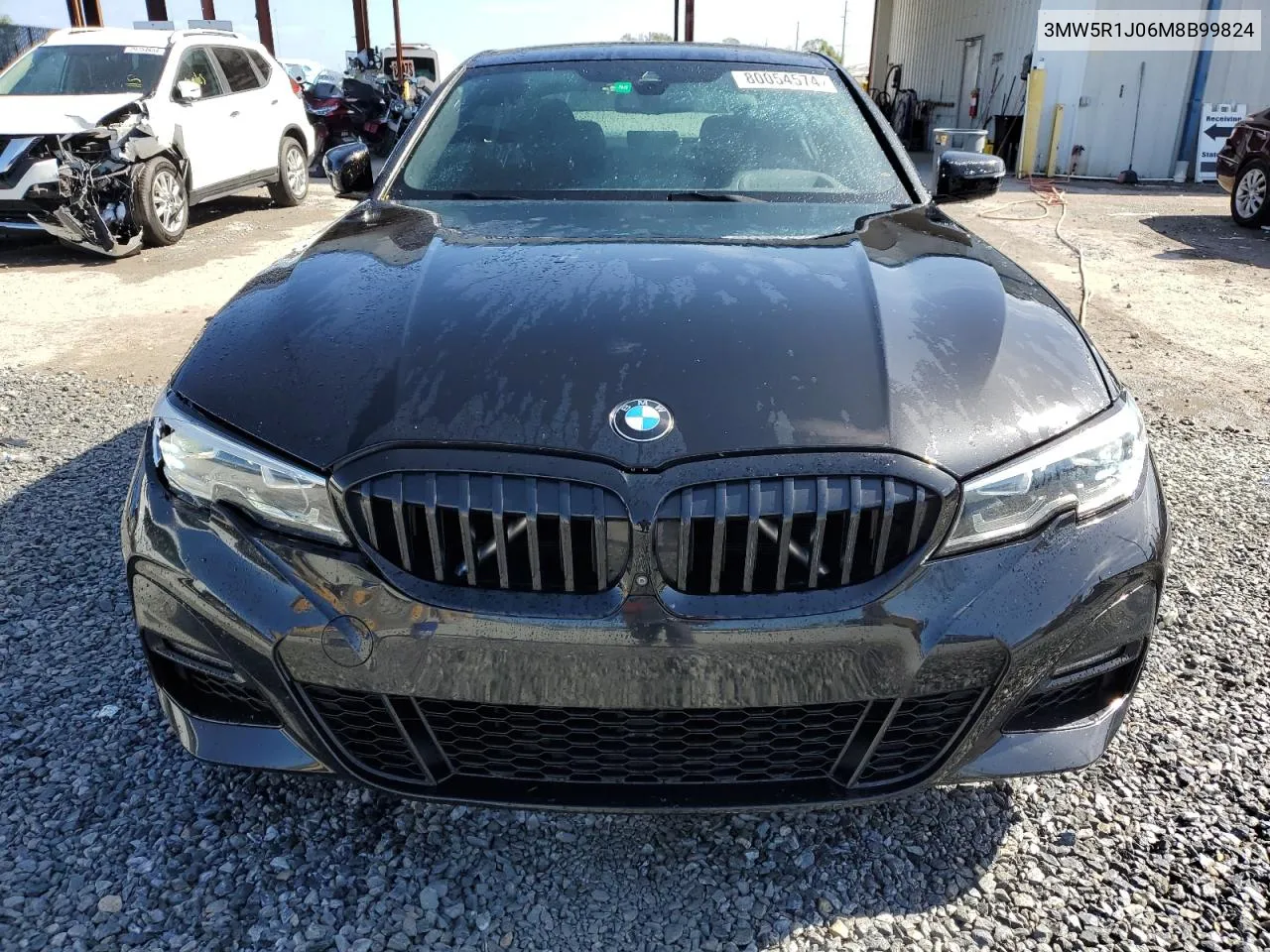 2021 BMW 330I VIN: 3MW5R1J06M8B99824 Lot: 80054574