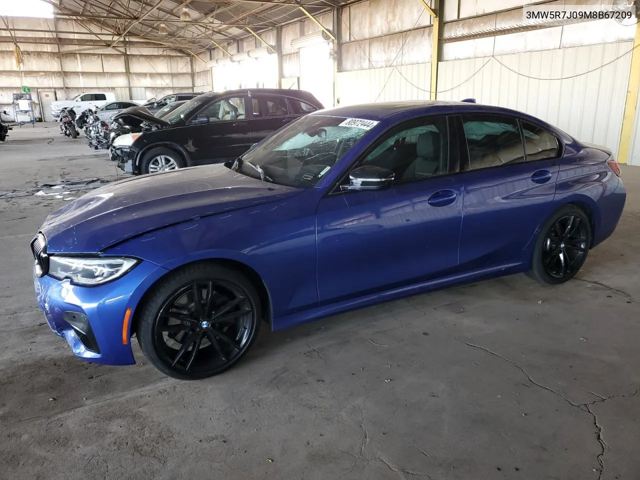 2021 BMW 330Xi VIN: 3MW5R7J09M8B67209 Lot: 80972444