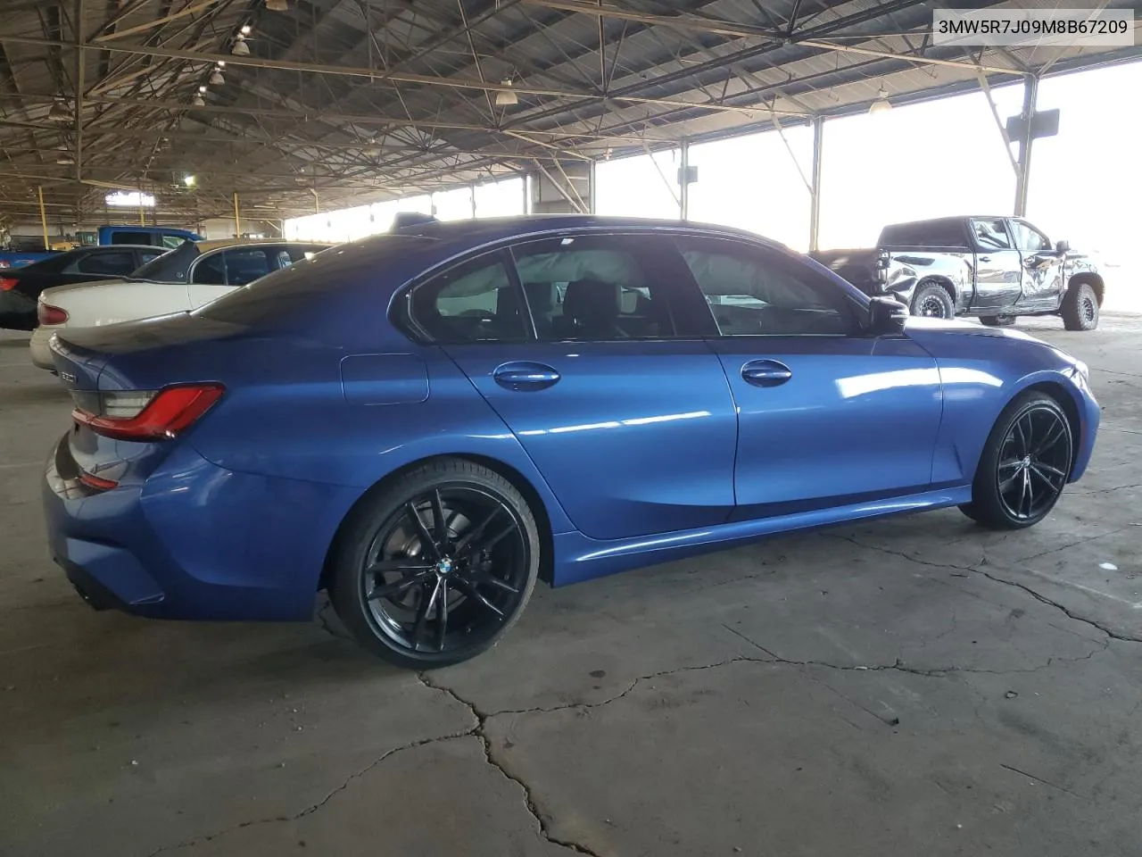 2021 BMW 330Xi VIN: 3MW5R7J09M8B67209 Lot: 80972444