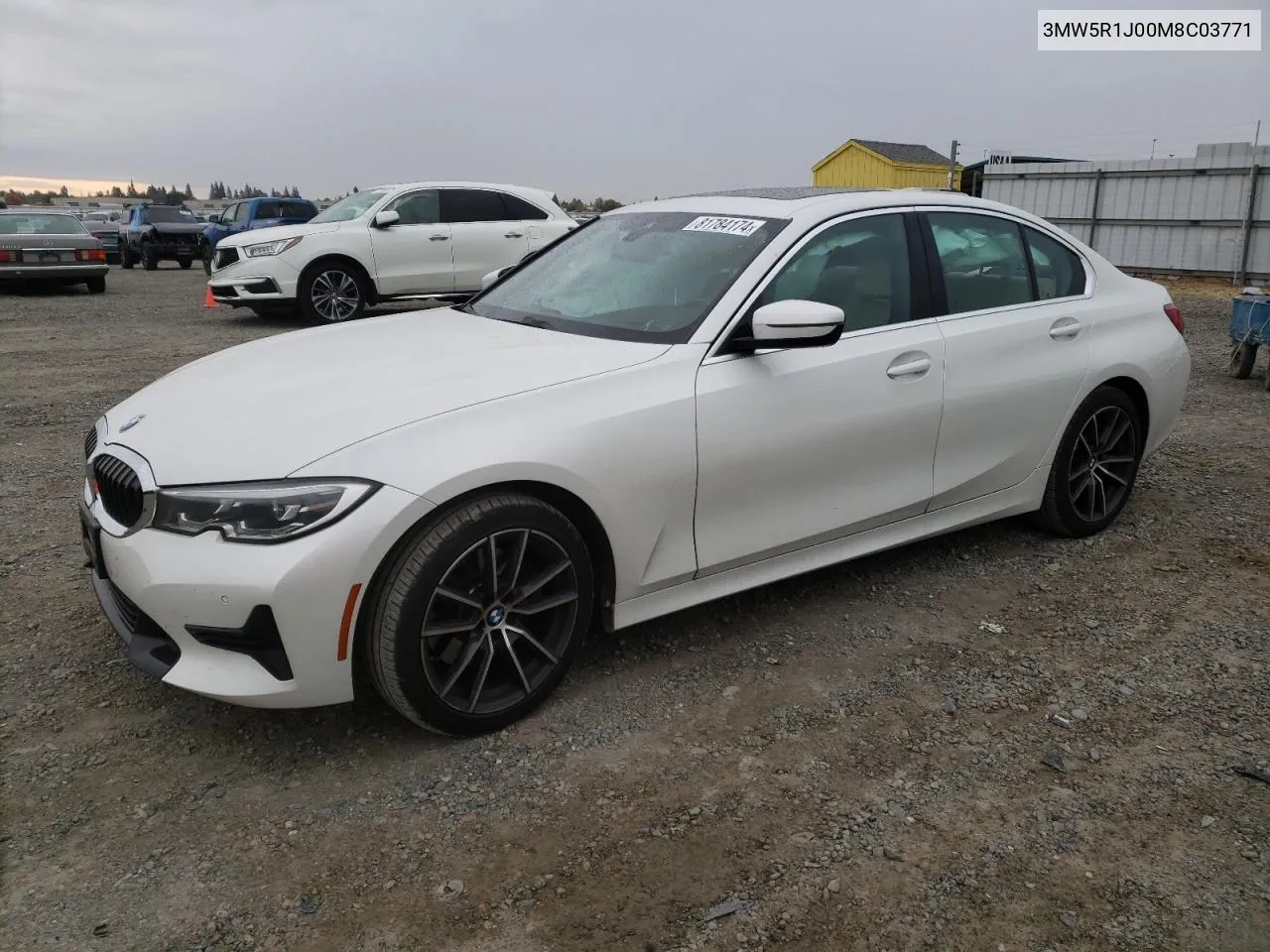 2021 BMW 330I VIN: 3MW5R1J00M8C03771 Lot: 81784174