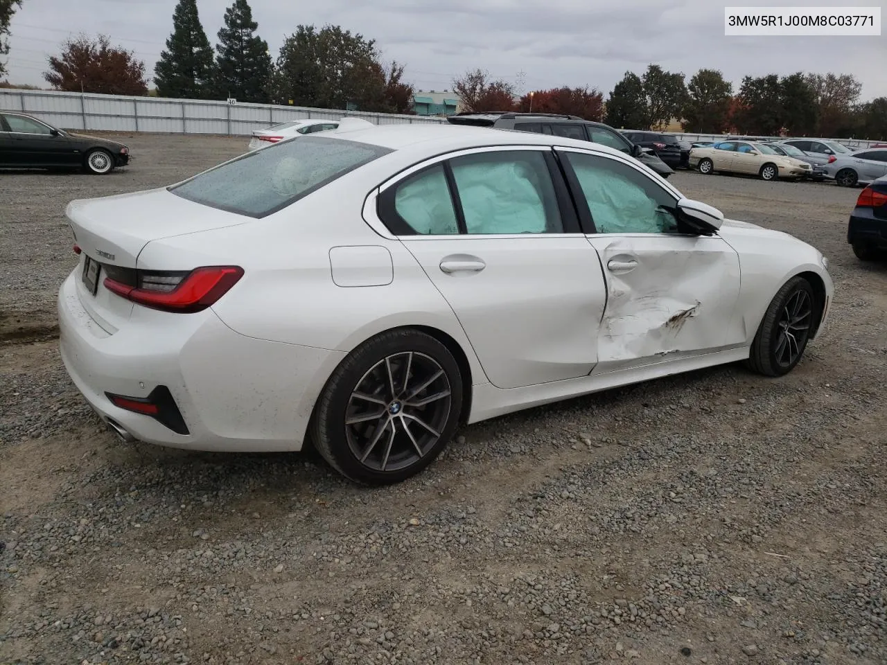 2021 BMW 330I VIN: 3MW5R1J00M8C03771 Lot: 81784174