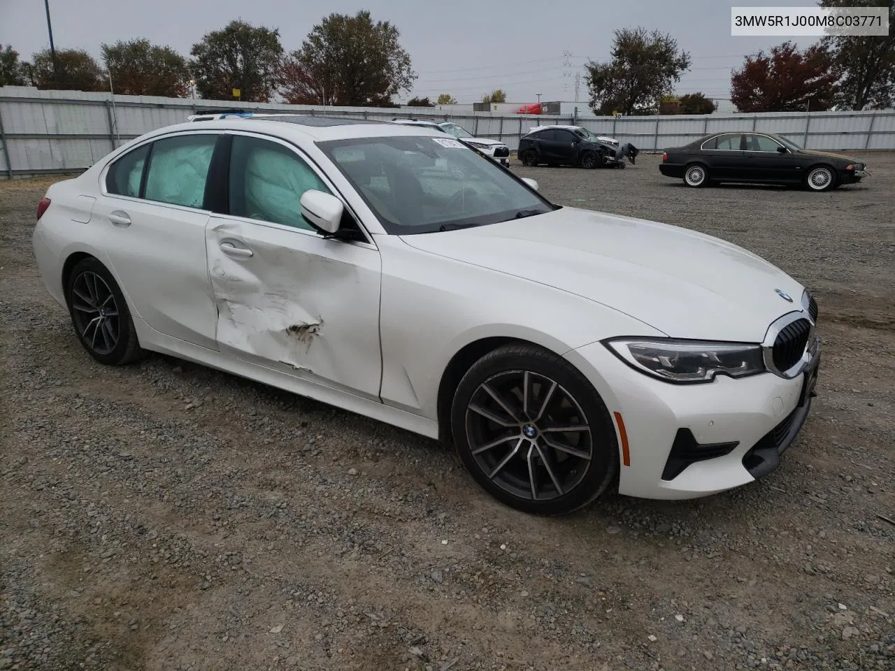 2021 BMW 330I VIN: 3MW5R1J00M8C03771 Lot: 81784174