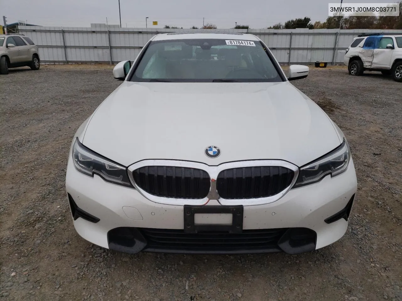 2021 BMW 330I VIN: 3MW5R1J00M8C03771 Lot: 81784174