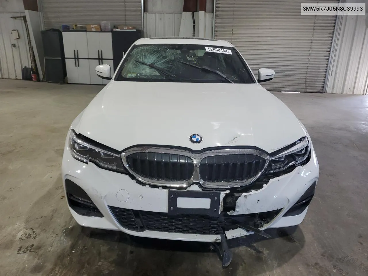 2022 BMW 330Xi VIN: 3MW5R7J05N8C39993 Lot: 52600444