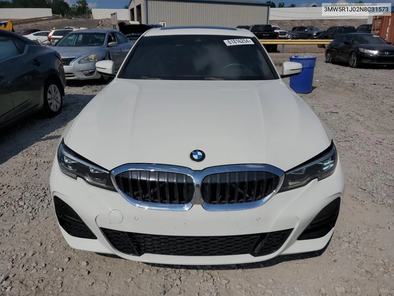 3MW5R1J02N8C31573 2022 BMW 330I