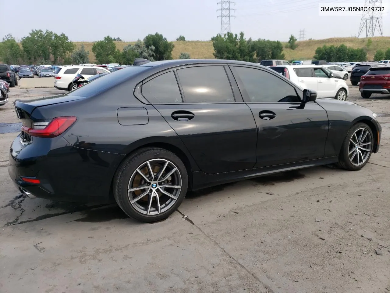 2022 BMW 330Xi VIN: 3MW5R7J05N8C49732 Lot: 64505574