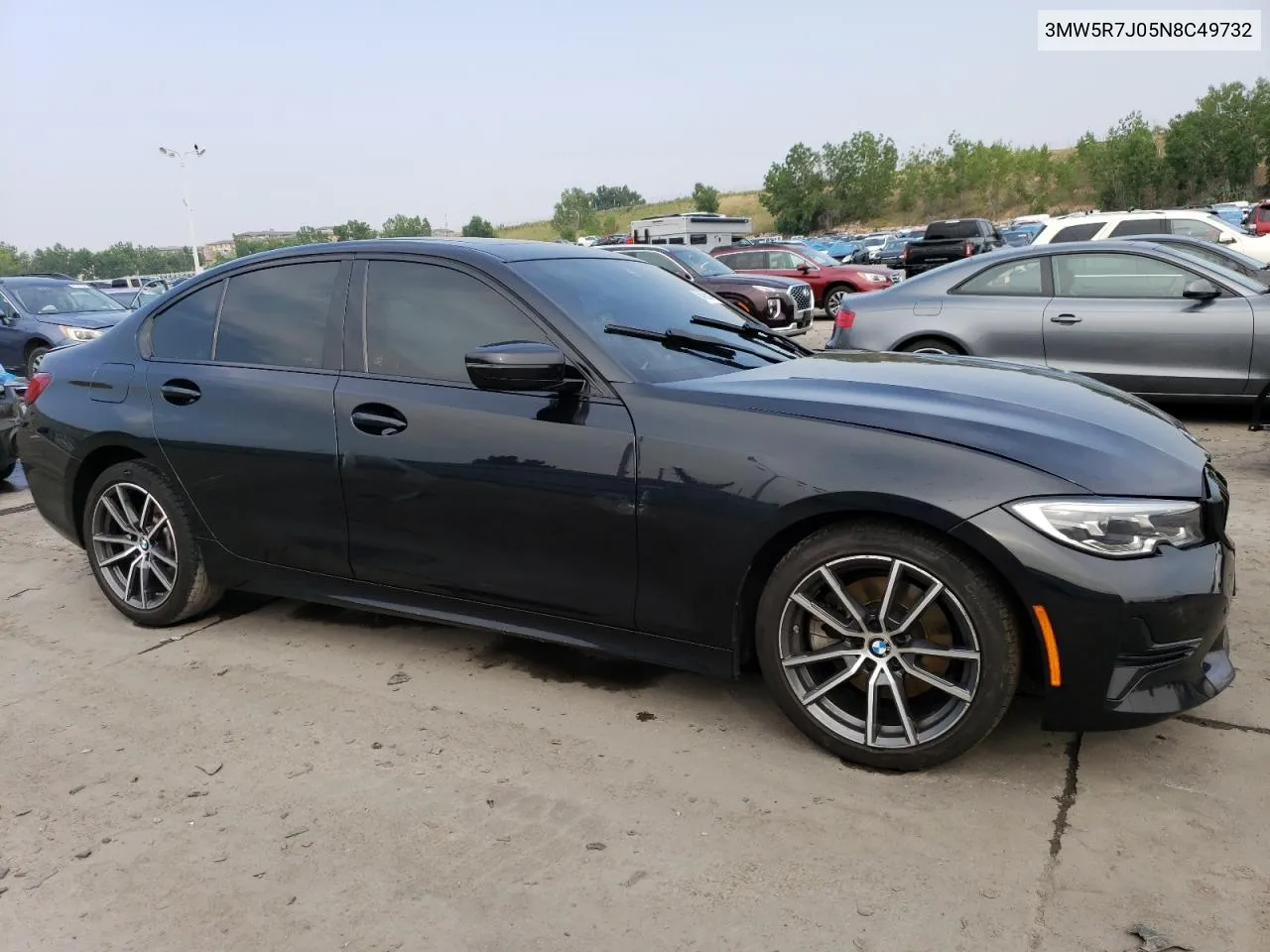 2022 BMW 330Xi VIN: 3MW5R7J05N8C49732 Lot: 64505574