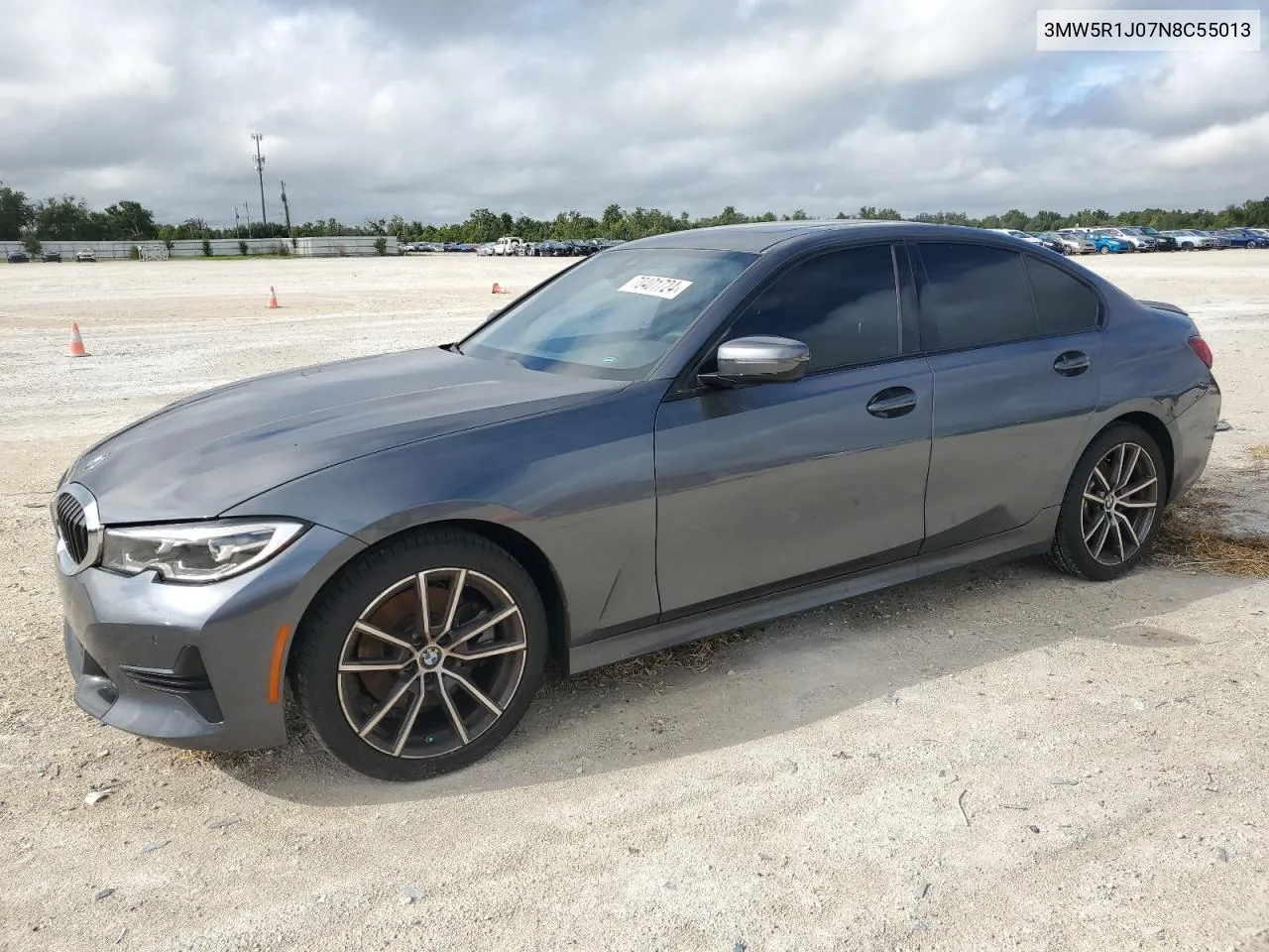 2022 BMW 330I VIN: 3MW5R1J07N8C55013 Lot: 70401724