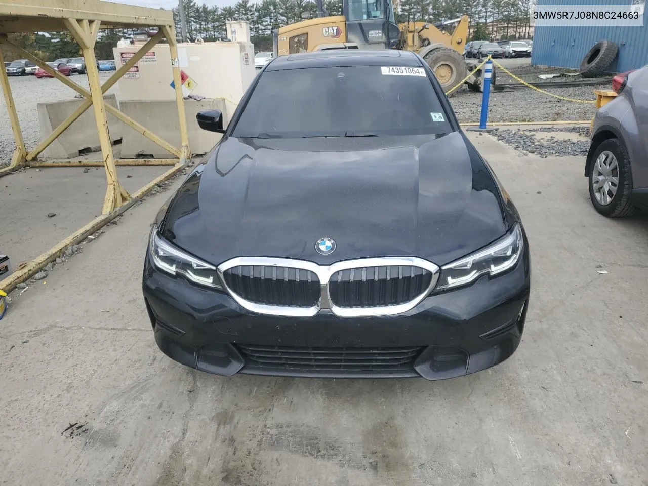 3MW5R7J08N8C24663 2022 BMW 330Xi