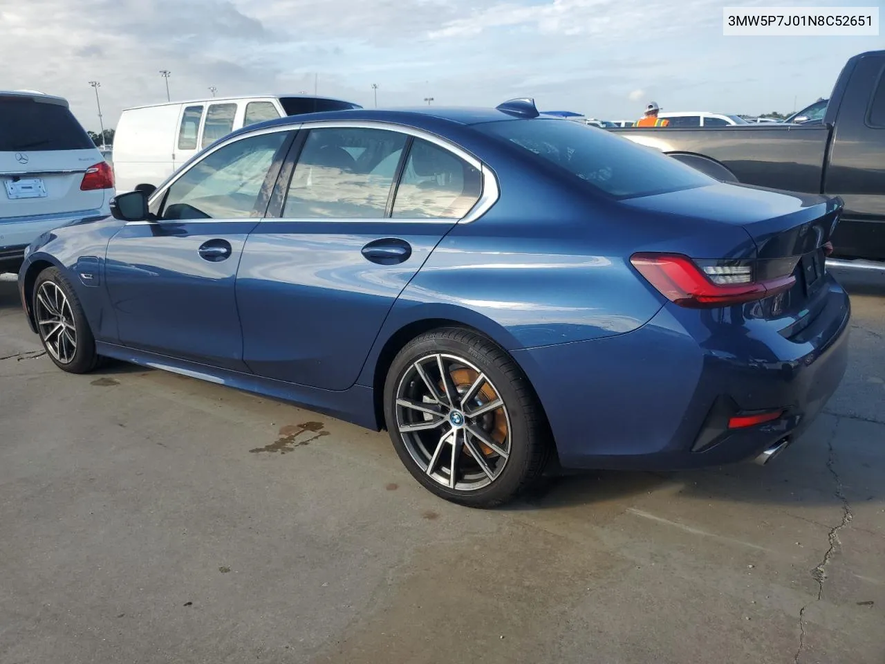 2022 BMW 330E VIN: 3MW5P7J01N8C52651 Lot: 75168914