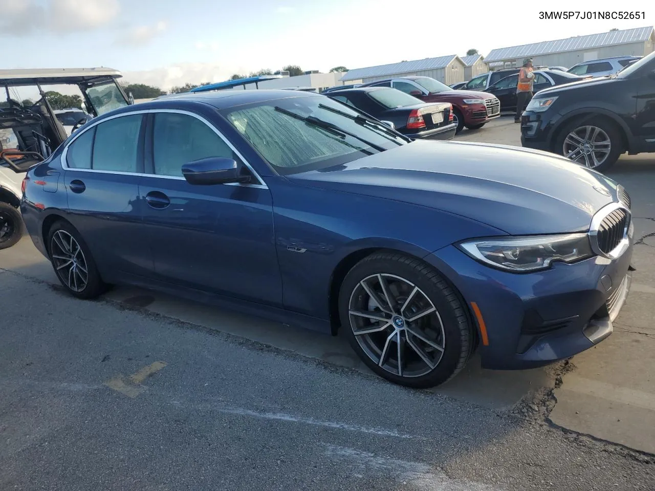 2022 BMW 330E VIN: 3MW5P7J01N8C52651 Lot: 75168914