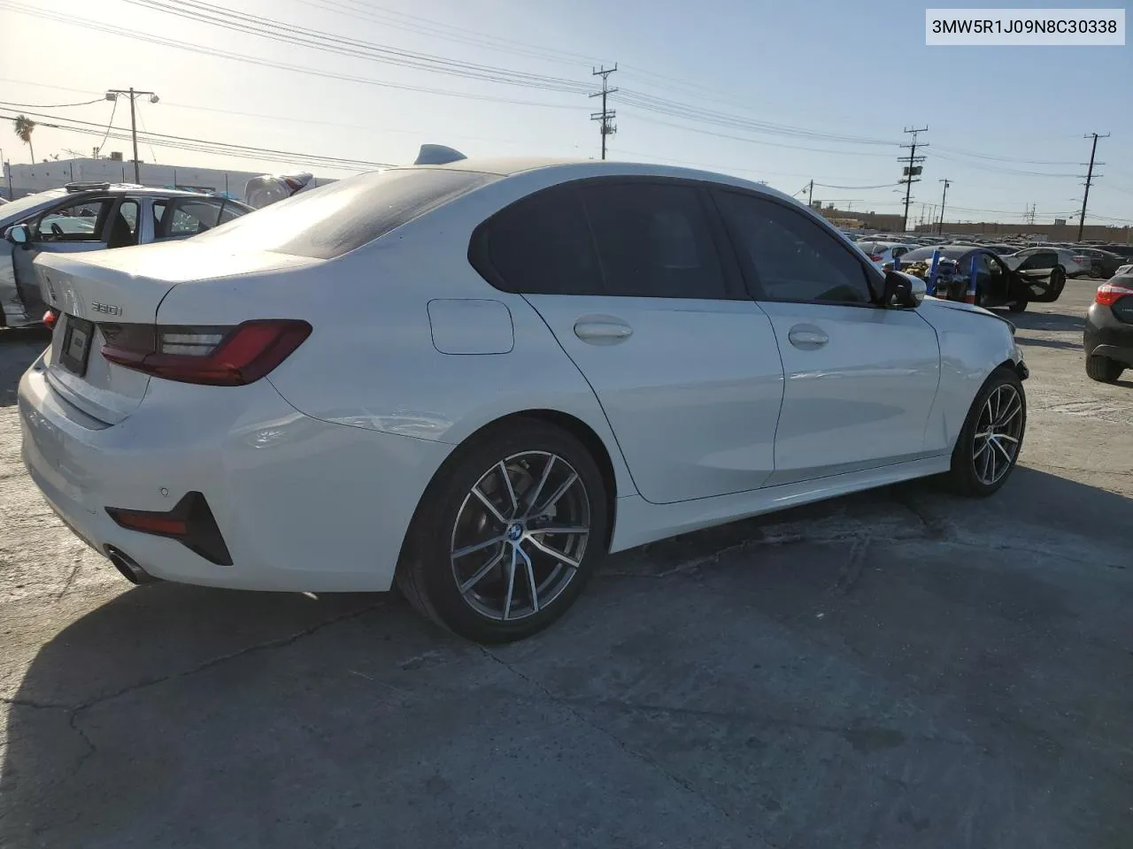 3MW5R1J09N8C30338 2022 BMW 330I