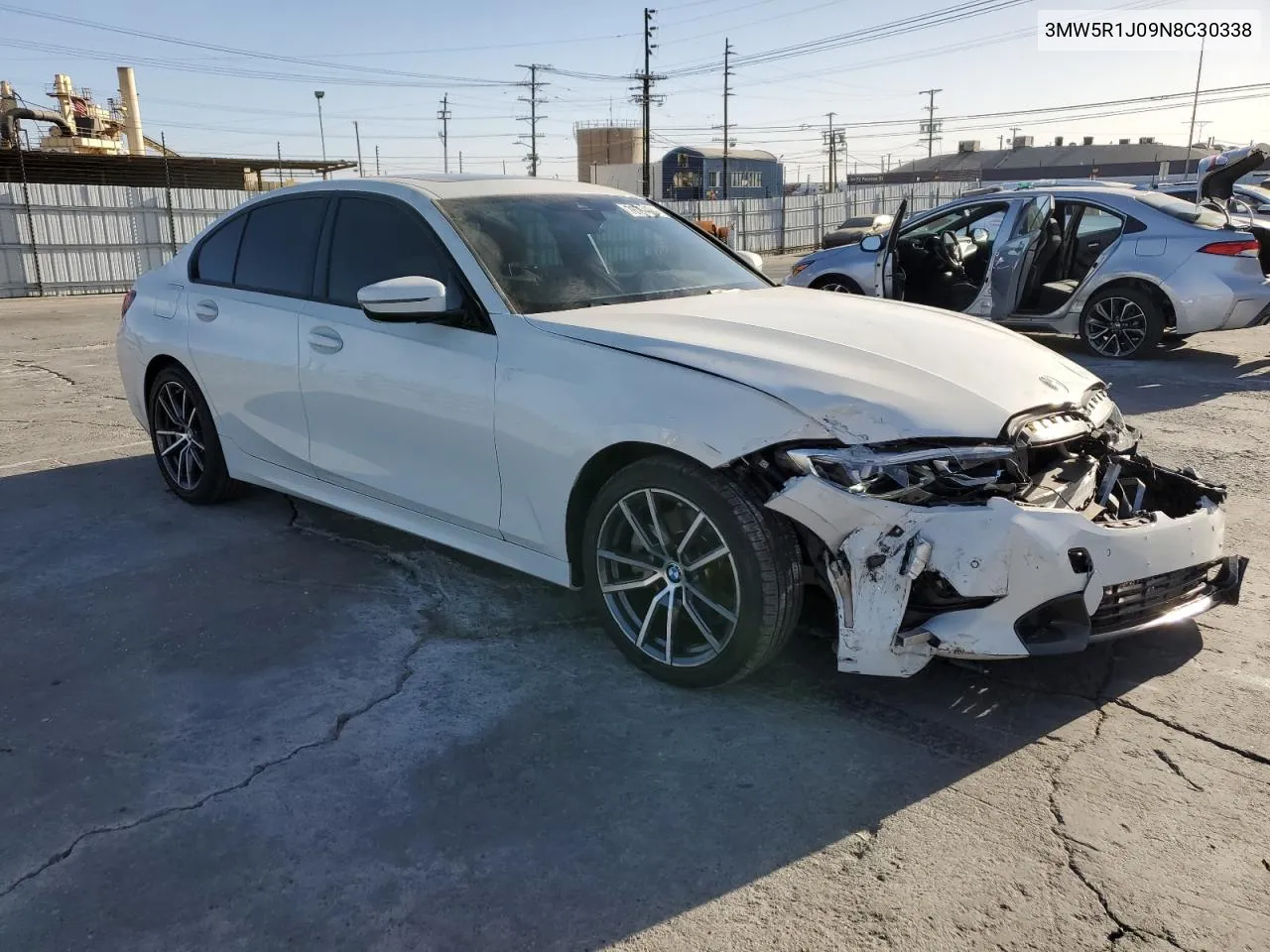 3MW5R1J09N8C30338 2022 BMW 330I