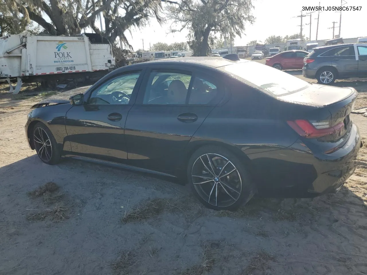 2022 BMW 330I VIN: 3MW5R1J05N8C67547 Lot: 77168754