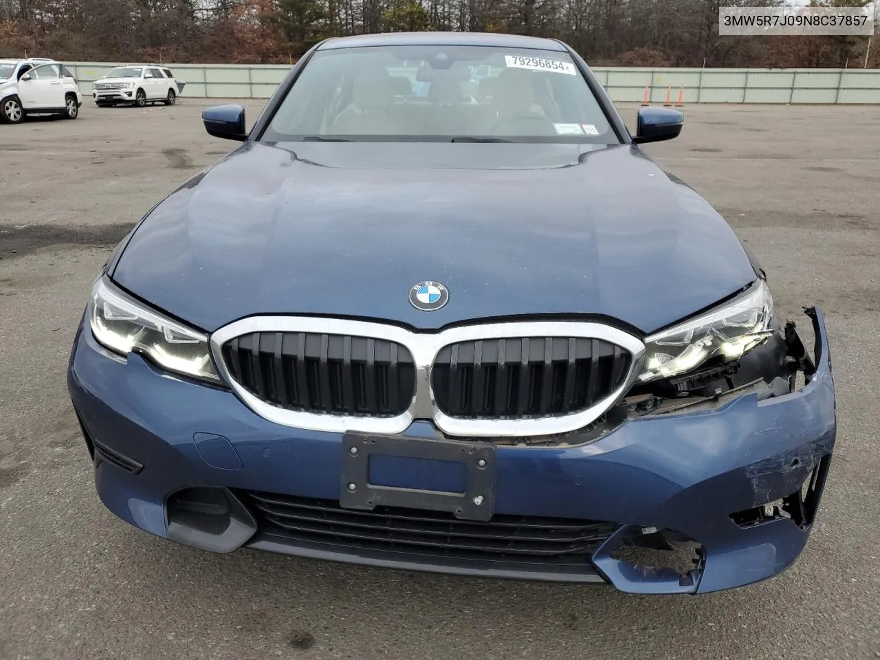 2022 BMW 330Xi VIN: 3MW5R7J09N8C37857 Lot: 79296854