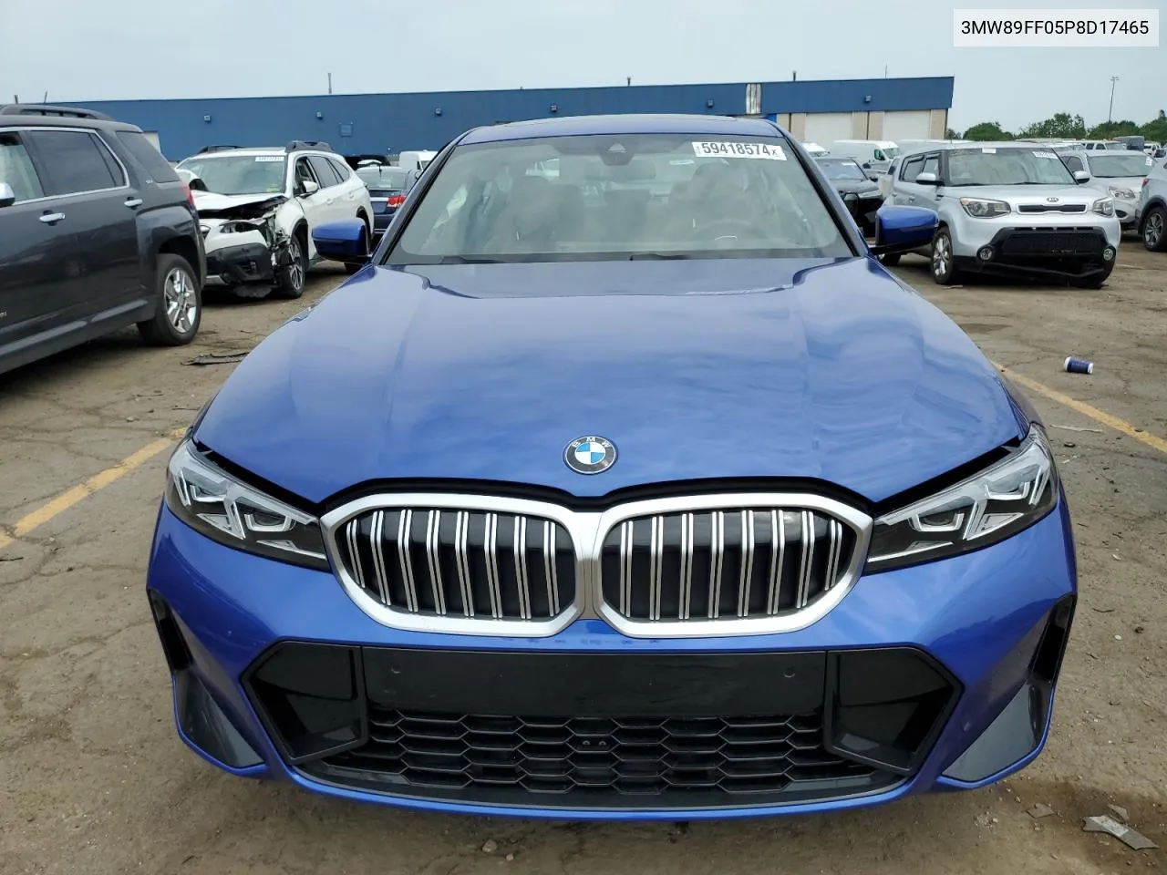 2023 BMW 330Xi VIN: 3MW89FF05P8D17465 Lot: 59418574