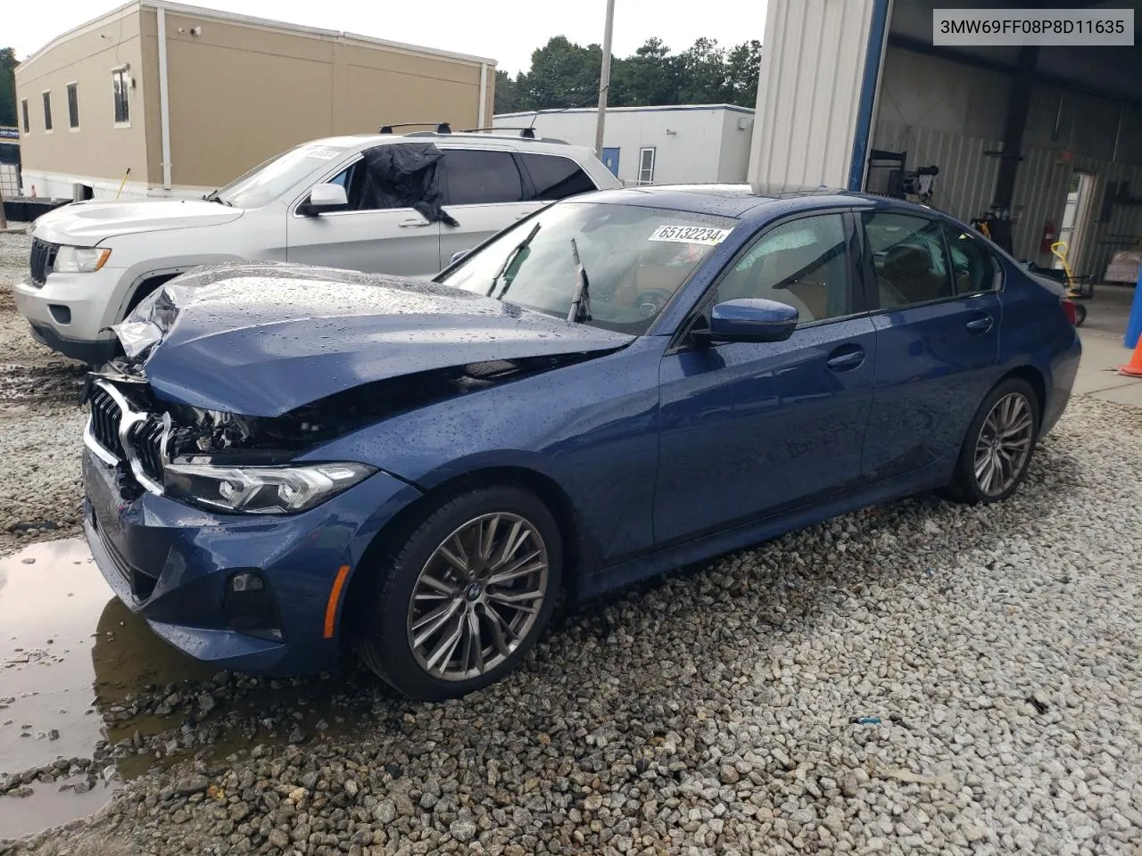 2023 BMW 330I VIN: 3MW69FF08P8D11635 Lot: 65132234