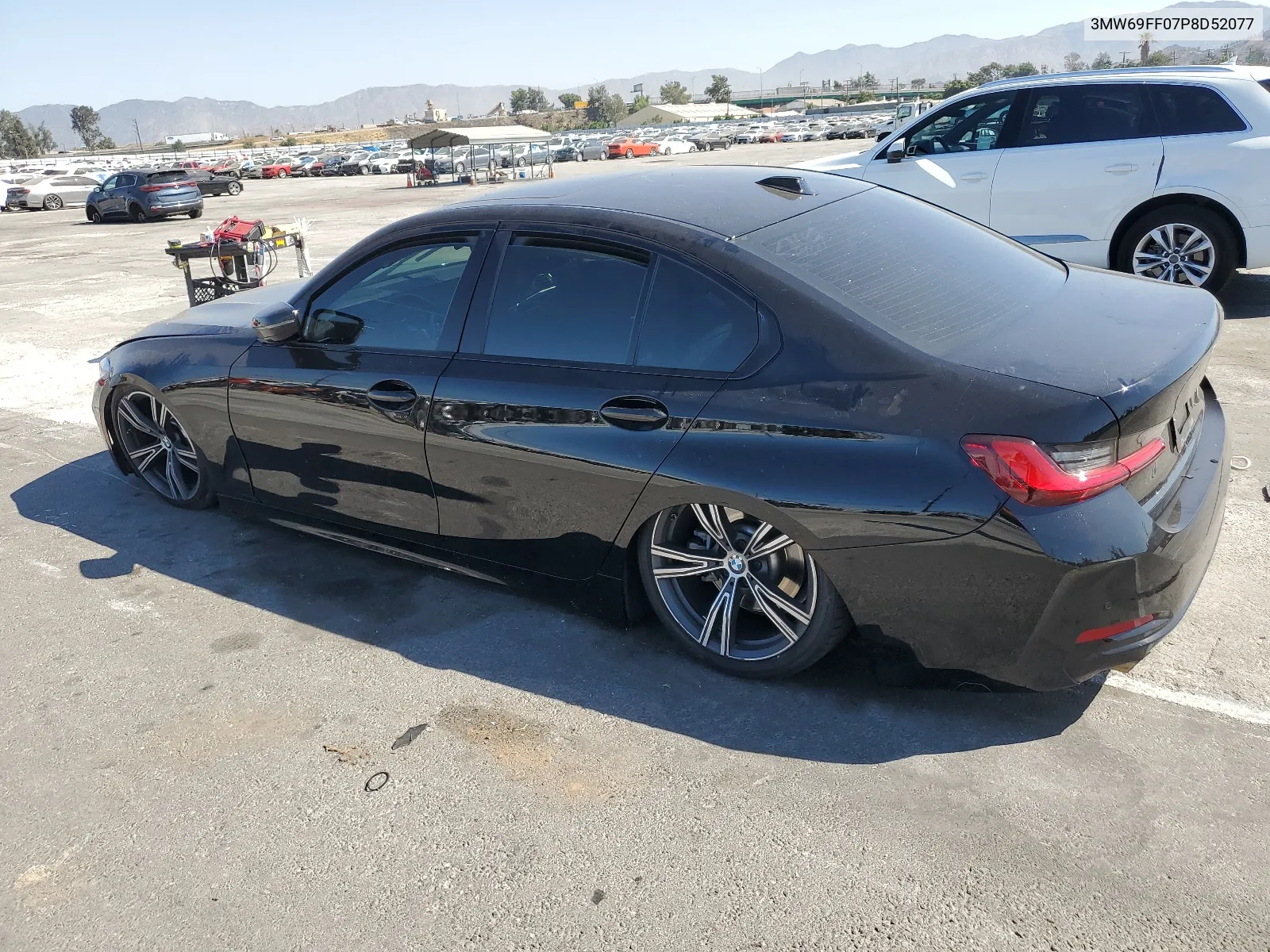 2023 BMW 330I VIN: 3MW69FF07P8D52077 Lot: 66038184