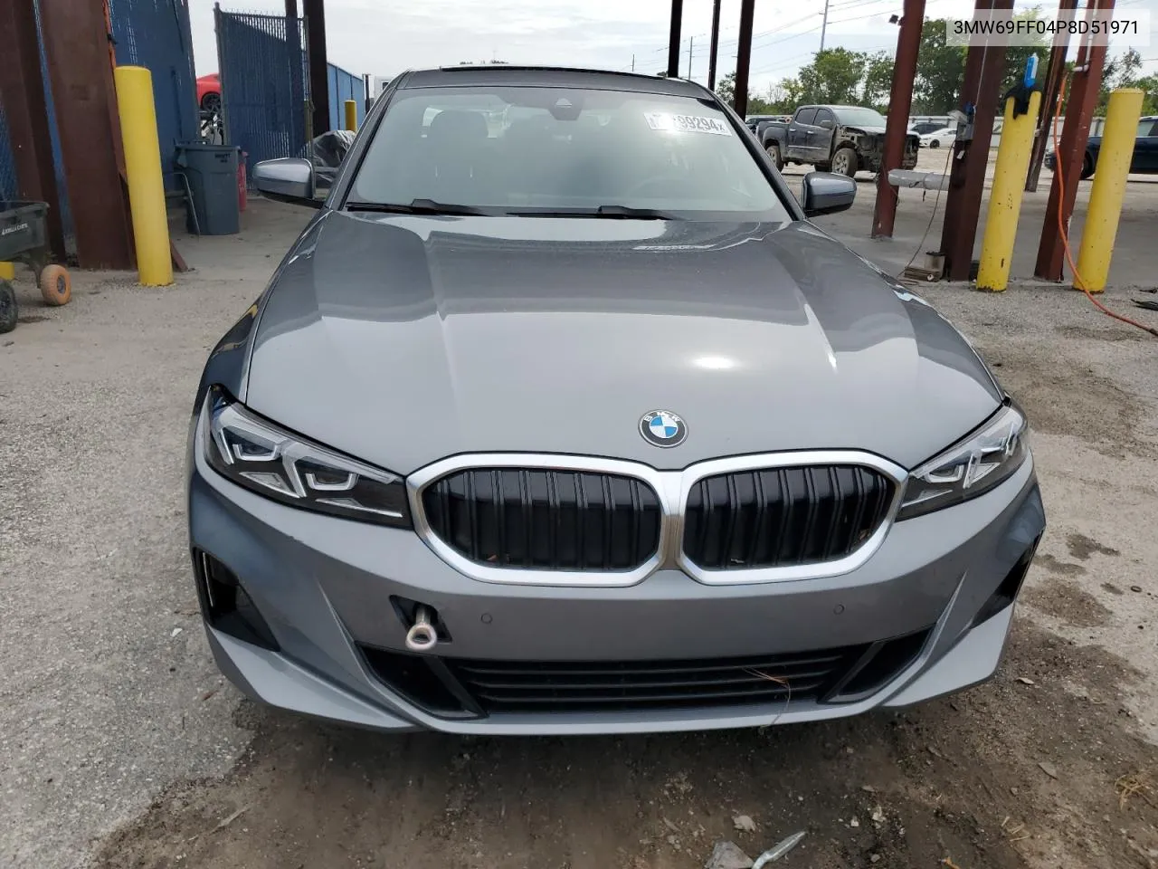 2023 BMW 330I VIN: 3MW69FF04P8D51971 Lot: 70199294